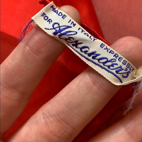 Vintage 100% Silk Scarf - Picture 4 of 4